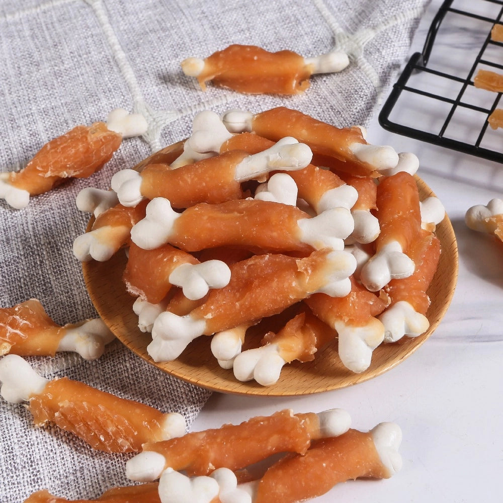 Soft Chewy Dog Dental Treats Tasty Recipe HACCP FDA SGS Certified Dog Treats Factory