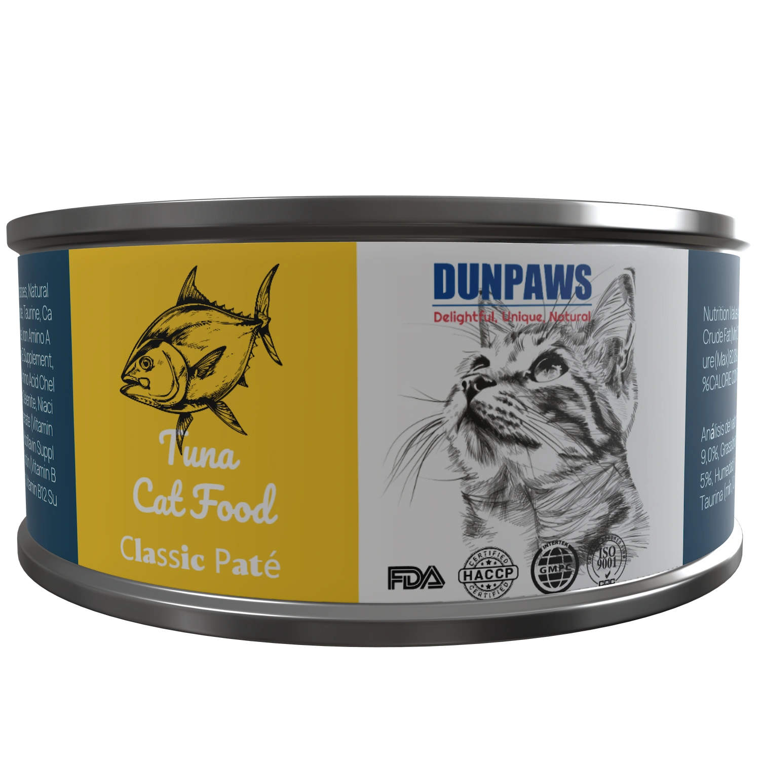 Superior Tuna Flavor Wet Cat Canned Food OEM Factory Supply